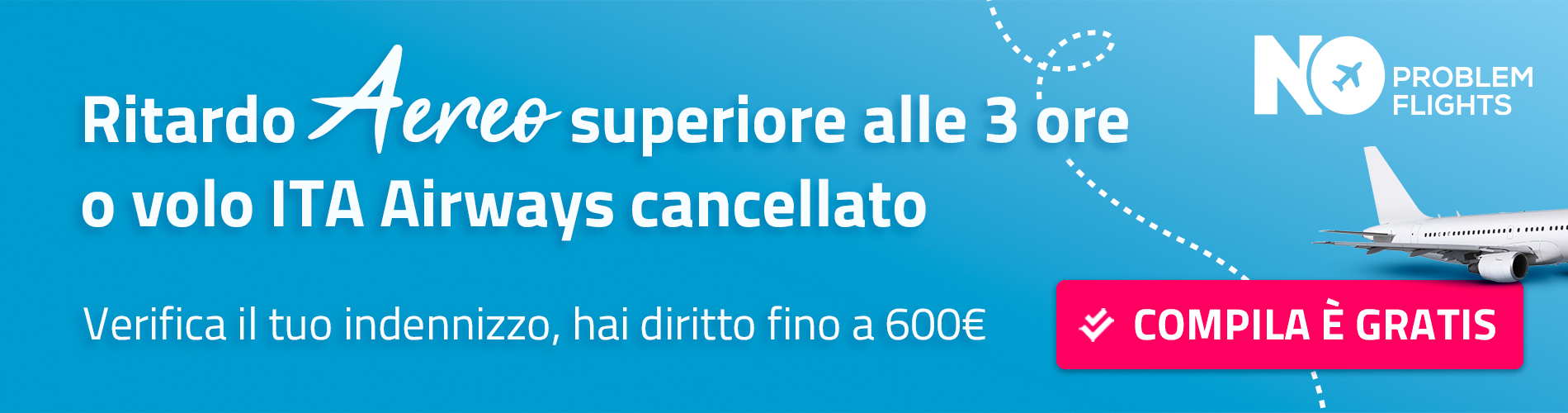 Volo ITA Airways cancellato | No Problem Flights